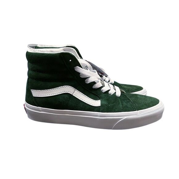 Vans Sk8-Hi Dark Green High Tops New - Picture 1 of 10